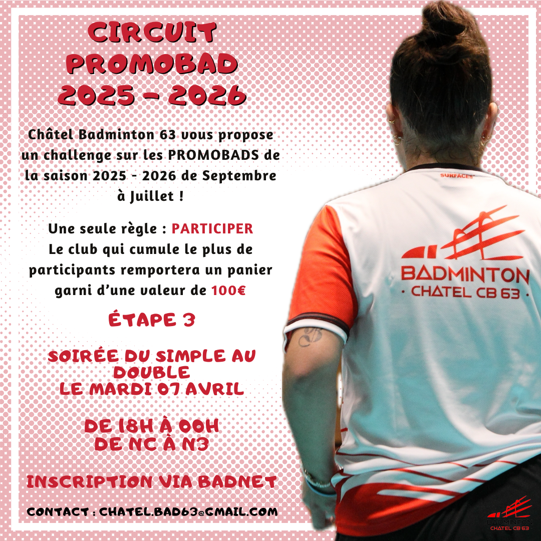 Promobad du simple au double - étape 3